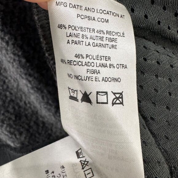 Patagonia Jacket Womens XS Gray Fleece Full Zip Pockets Rib Cuff Hem Woolyester - Picture 16 of 16